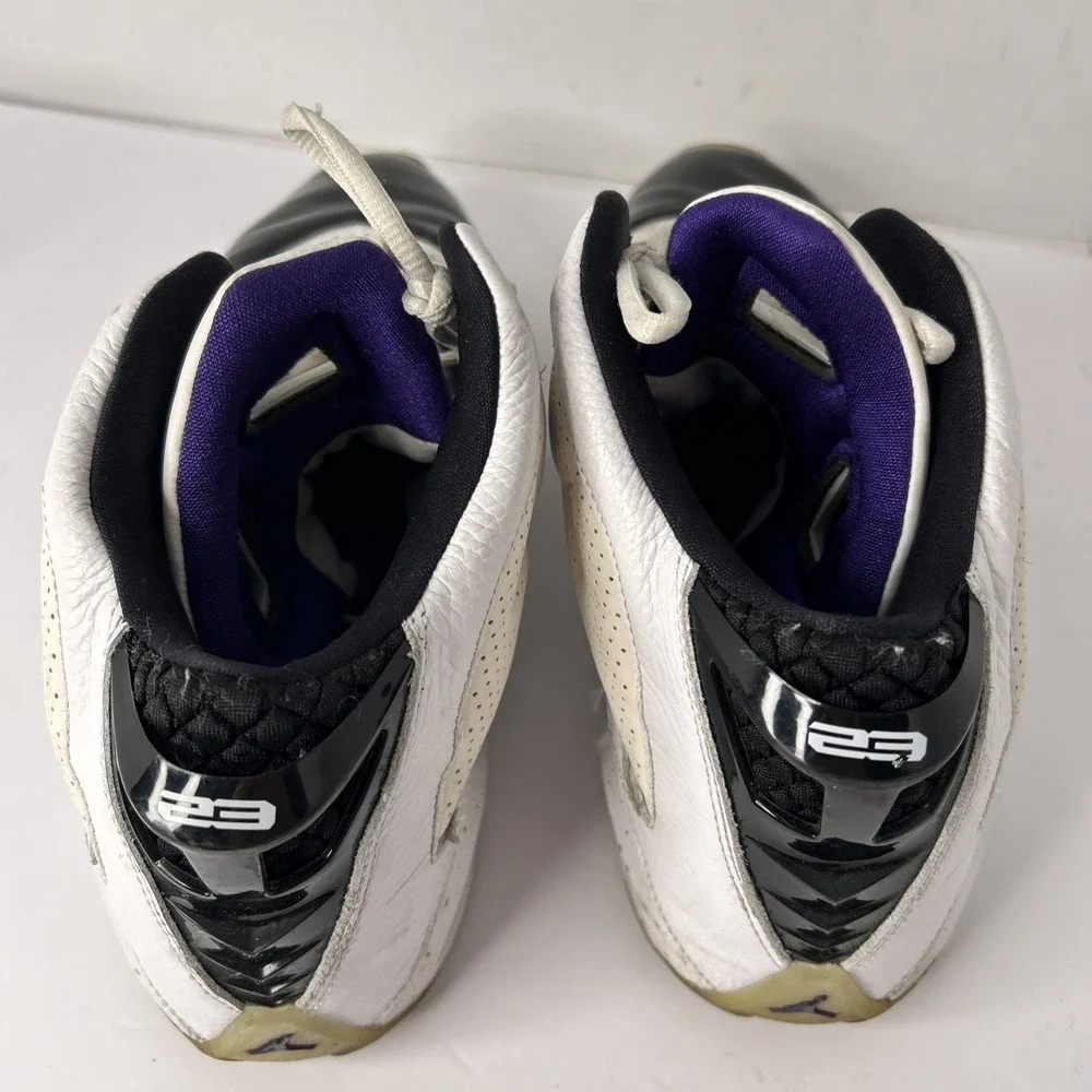 2019 AIR JORDAN B'LOYAL  315317-115 Men's‎ SZ 13 BLK/WHT/PURPLE